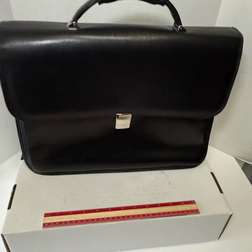 Hartmann Leather briefcase black